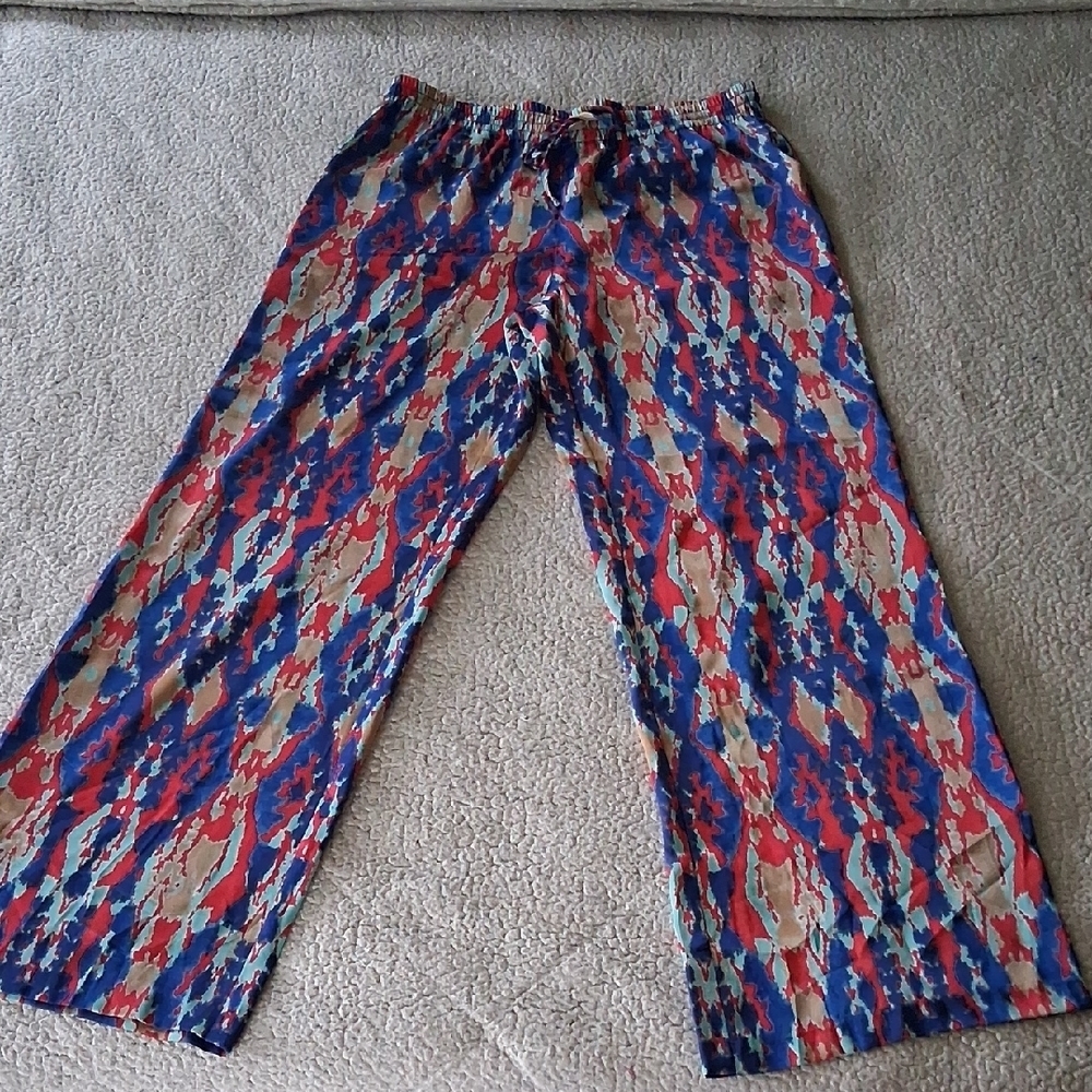 Jones New York Multicolor Patterned Trousers
